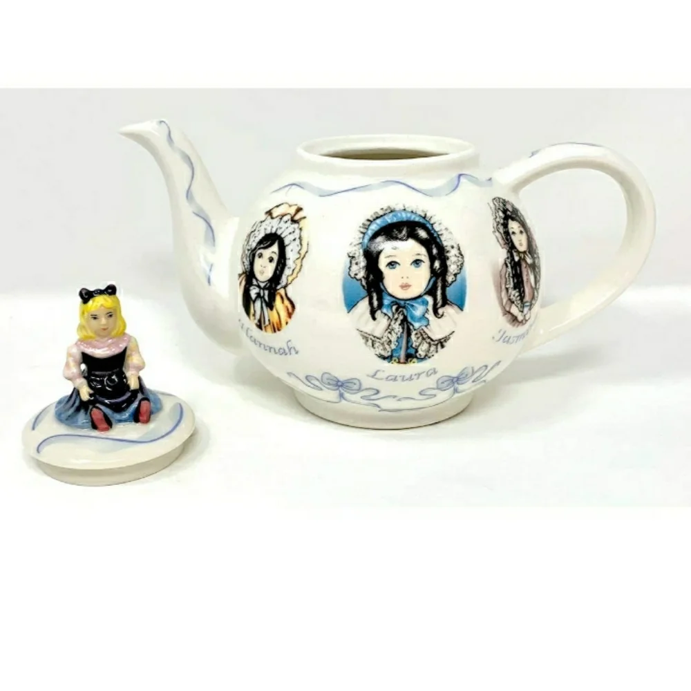 🪆  Teapot ORANGE JAPAN VINTAGE Collectible Retired CERAMIC POTTERY EVC